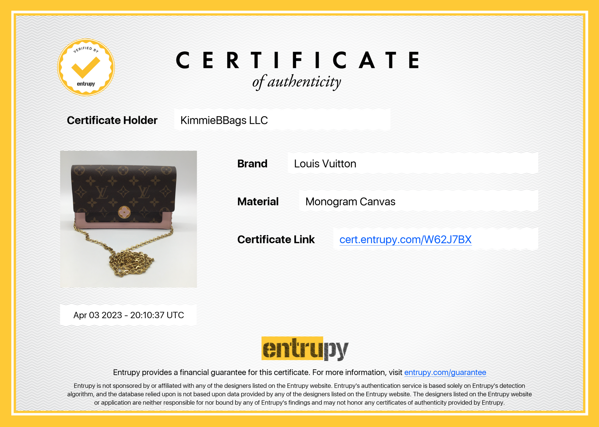 Buy Authentic, Preloved Louis Vuitton Monogram Flore Chain Wallet Brown  Rose Bags from Second Edit by Style Theory