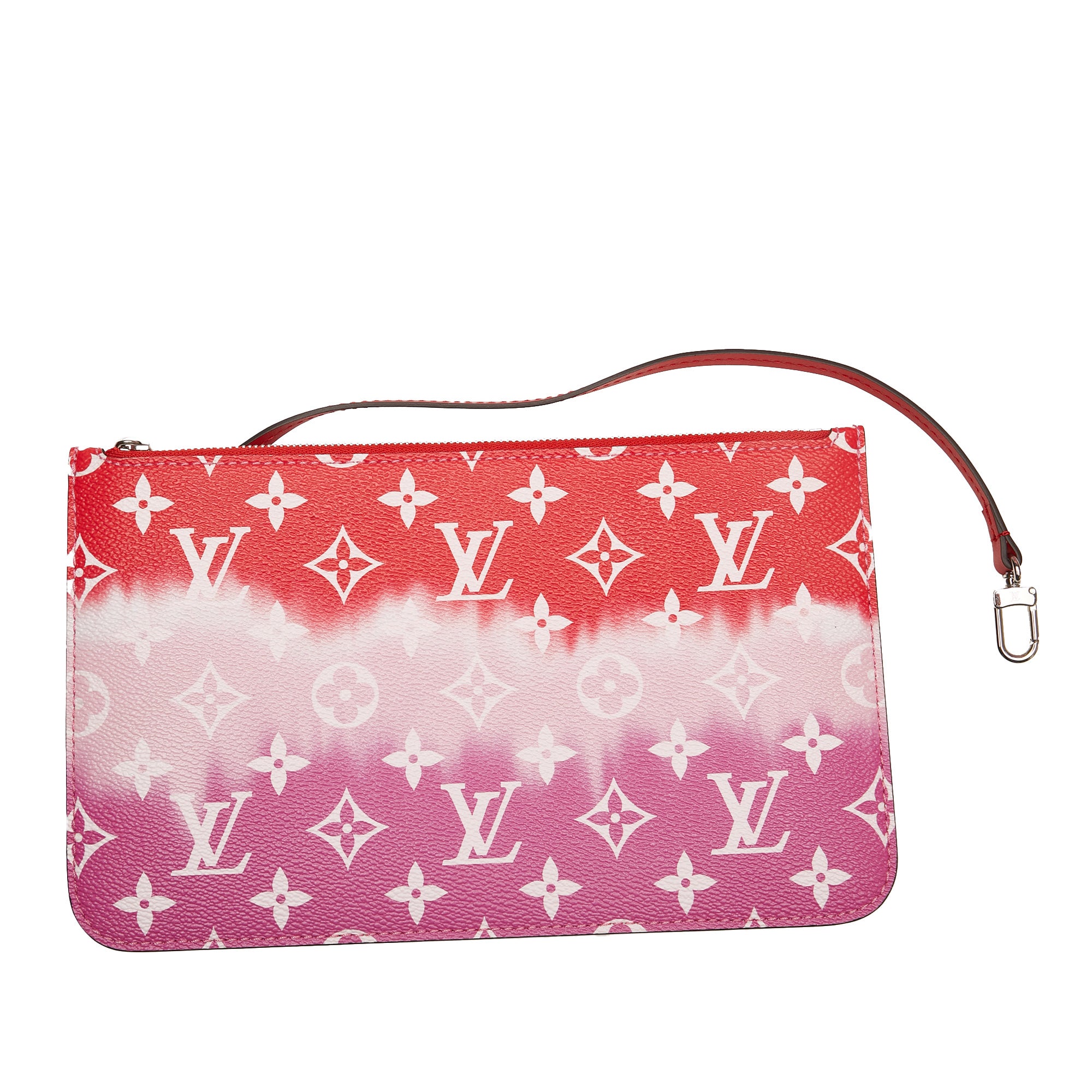 Louis Vuitton Escale Neverfull MM M45127 Rouge Red Pink Watercolor