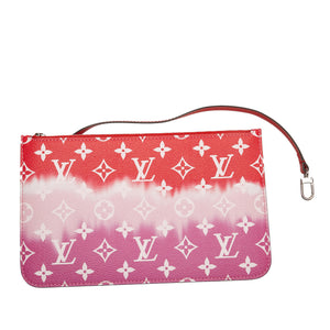Limited Edition Louis Vuitton Neverfull MM Pink / Red Escale Bag  GI0260 040323