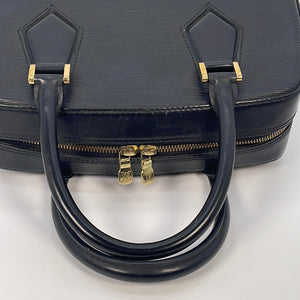 Preloved Louis Vuitton Pont Neuf PM Black Epi Leather Handbag TH1929 020823
