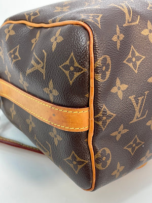 PRELOVED Louis Vuitton Speedy 25 Monogram Bandolier Bag    MB2199 011723
