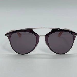 Preloved Dior Purple Reflected Aviator Sunglasses with Case 1ROP7 112022