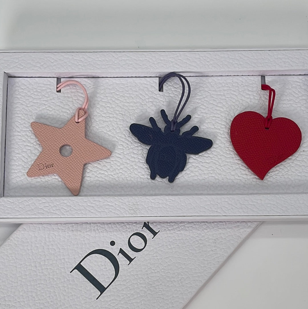 Preloved Dior 3 Bag Charms 96 032123