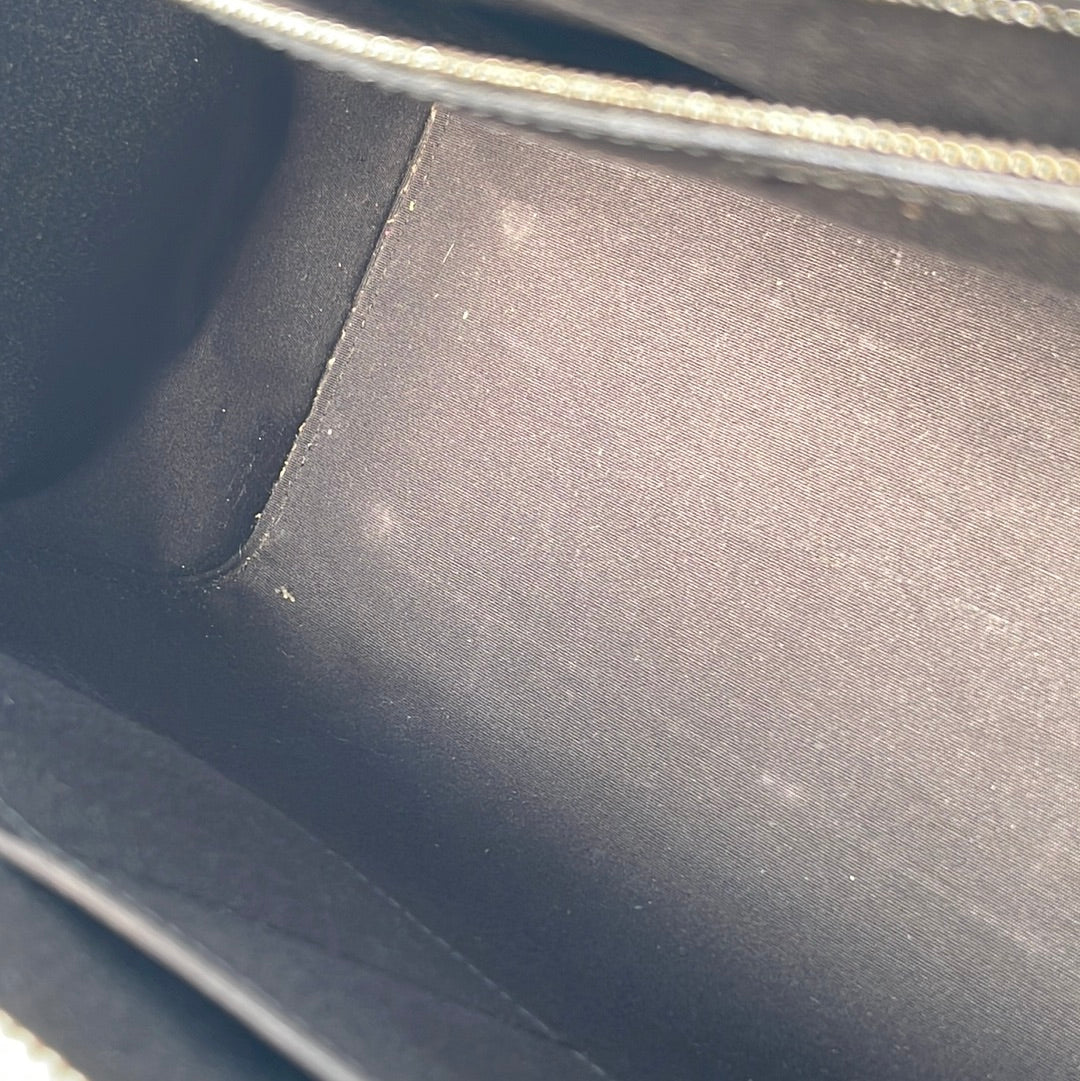 Brea GM, Used & Preloved Louis Vuitton Shoulder Bag, LXR USA, Black