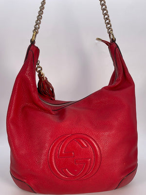 Preloved Gucci Soho Chain Medium Shoulder Bag 020323