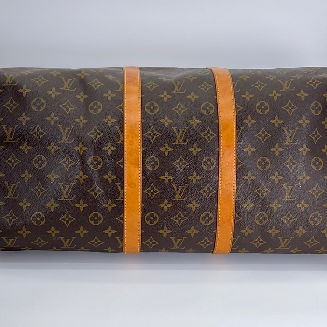 PRELOVED Louis Vuitton Keepall 55 Monogram Duffel Bag VI0923