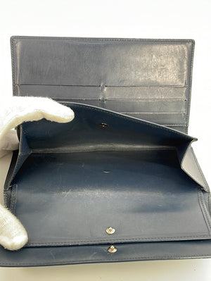 Louis Vuitton Black Vintage Leather Wallet
