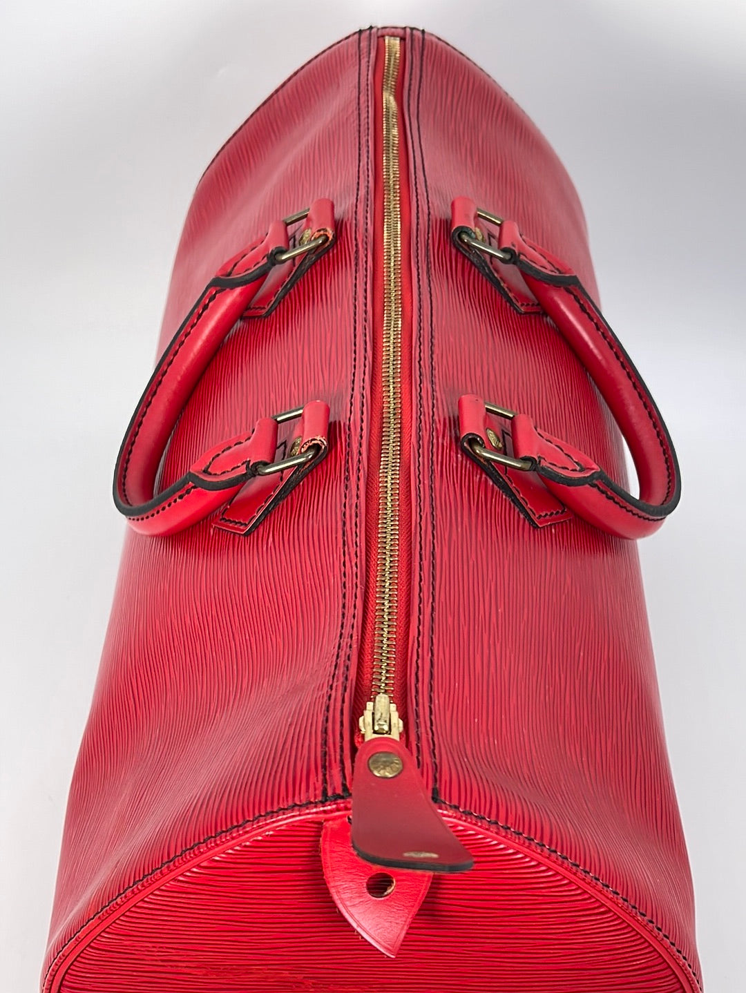 Louis Vuitton, Bags, Red Epi Speedy 35