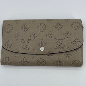 Louis Vuitton Iris Beige Leather Wallet (Pre-Owned)