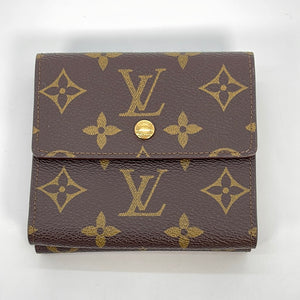 Preloved Louis Vuitton Monogram Portefeiulle Elise Trifold Wallet SP0942 020123