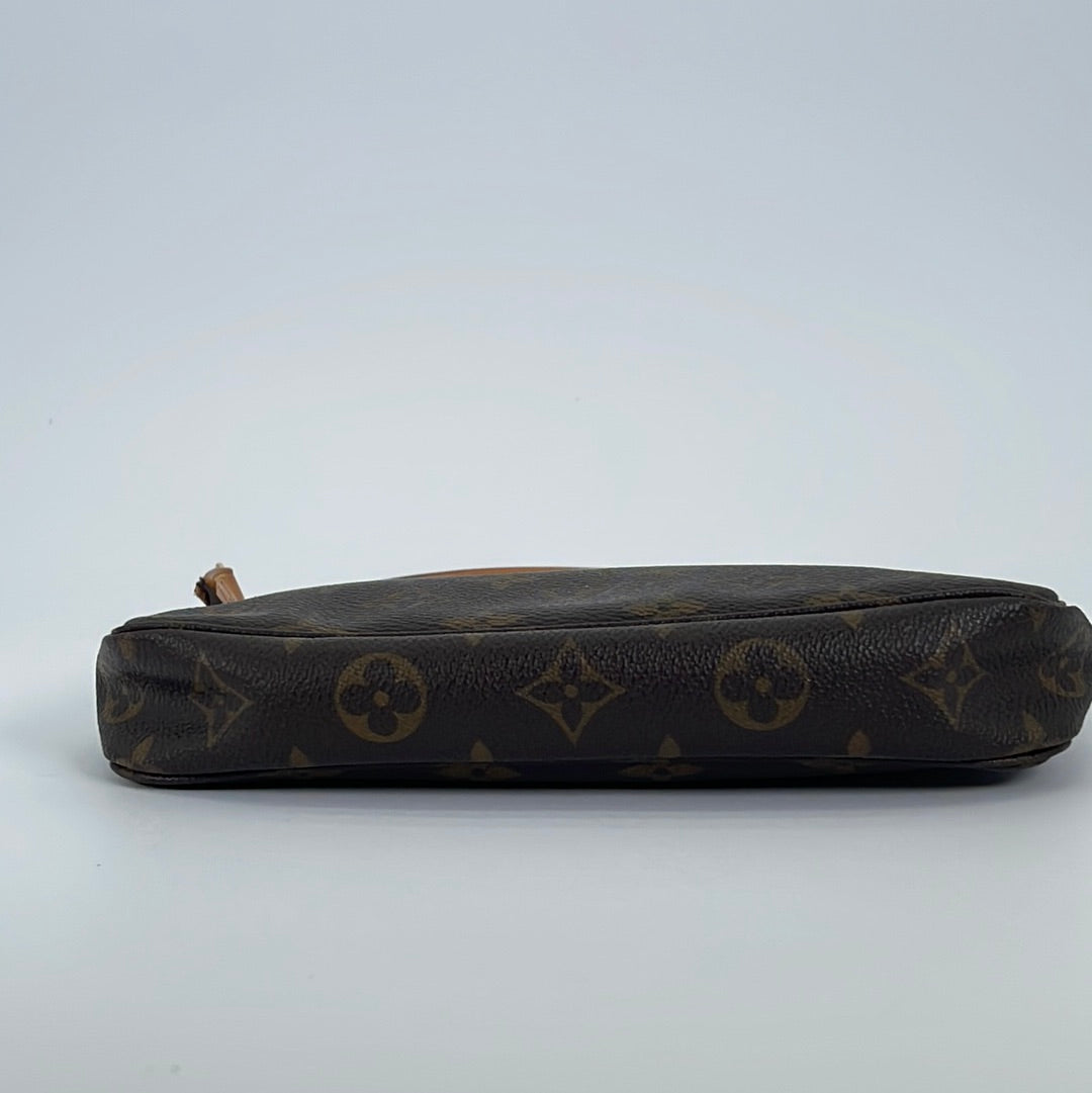 Authenticated Used Louis Vuitton Monogram Tupi Party Bag Pouch M44592