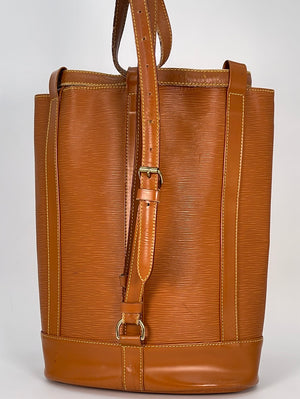 Vintage Louis Vuitton Randonnee Brown Epi PM Bag D9G8XJY 032923 *** Lightening Deal Apr 18 ***