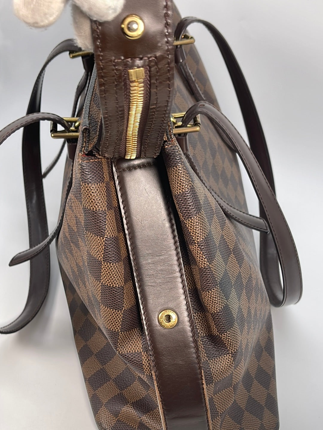 Authentic Louis Vuitton Chelsea Damier Ebene Shoulder bag F/S DHL EMS