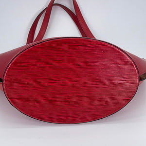 Louis Vuitton // Red Epi Leather Saint Jacques GM Bag – VSP Consignment