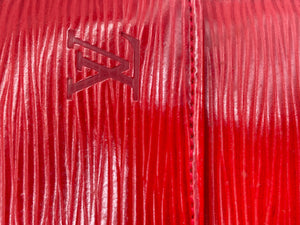 Vintage Louis Vuitton Red Epi Leather Portefeuille Vienoise Wallet