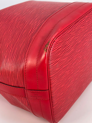 Preloved Louis Vuitton Noe Red Epi Leather Bag MKTM269 032823 *** Lightening Deal Apr 18 ***