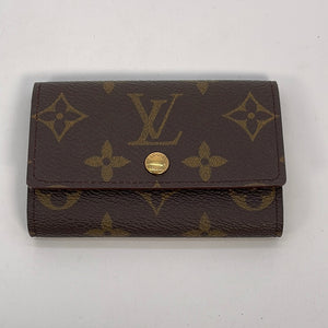 LOUIS VUITTON LV Vintage Epi Holder 6 Key case Keyrings MI 0978 Box Dustbag