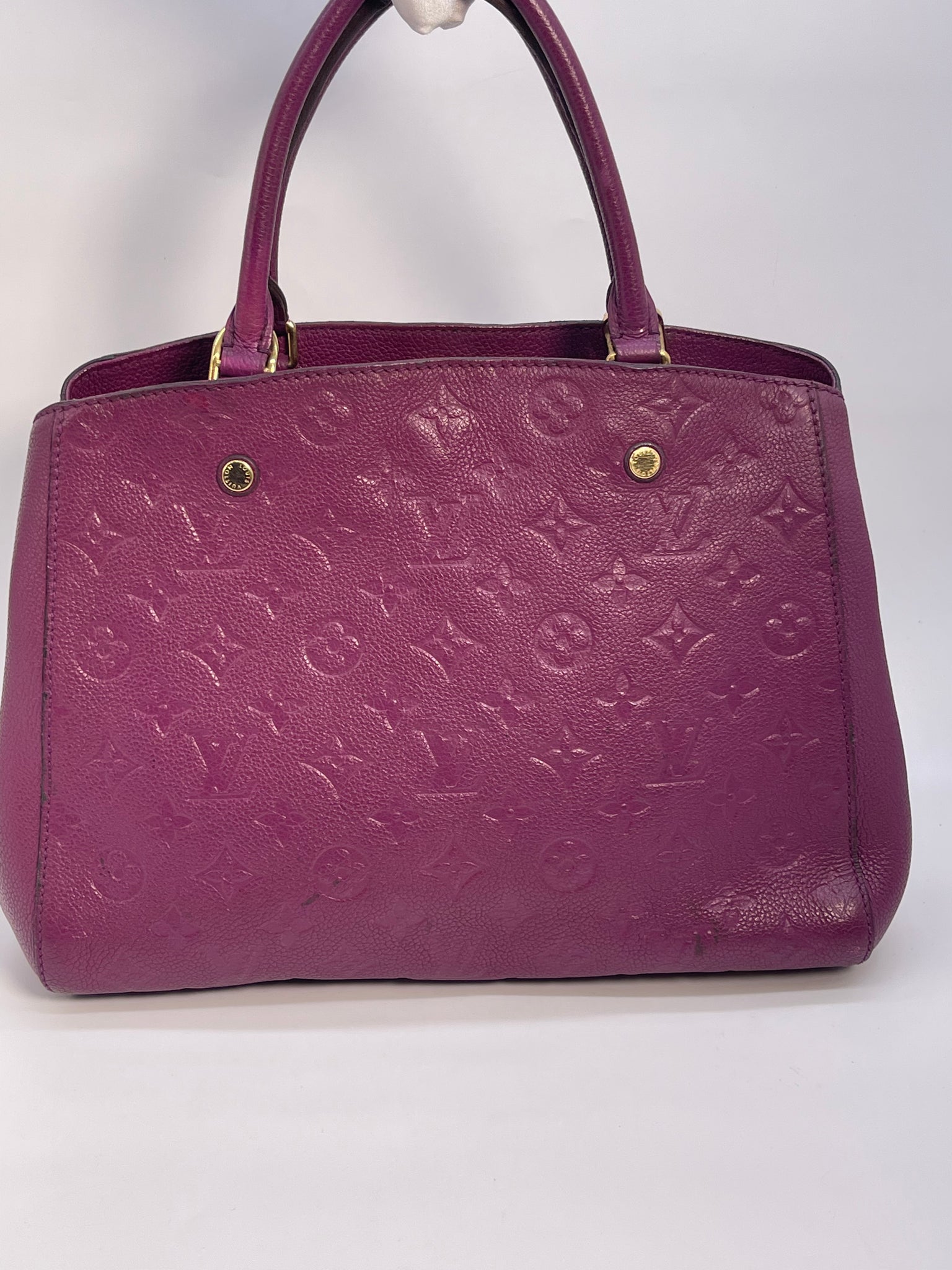 louis vuitton handbag purple