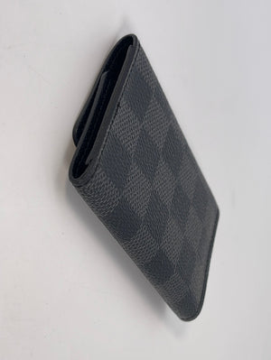 Preloved Louis Vuitton Damier Graphite 6 Key Holder CT1120 012223