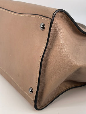 Preloved Prada Neutral Twin Pocket Tote Bag 180 Y9WDTKB 032923