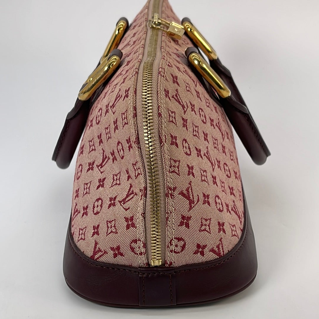 PRELOVED Louis Vuitton Cherry Min Lin Long Alma Bag AR1001 013023
