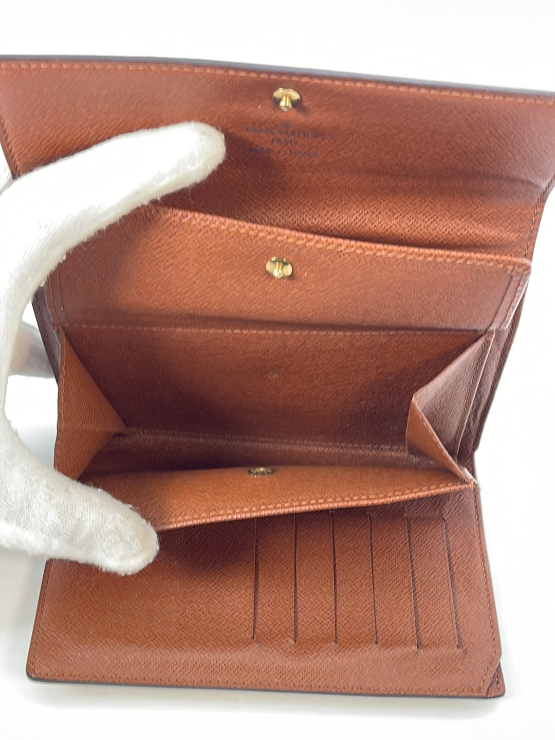 Louis Vuitton LOUIS VUITTON Portefeuille Lock Mini Trifold Wallet Leather  Pastel Pink M81232 RFID