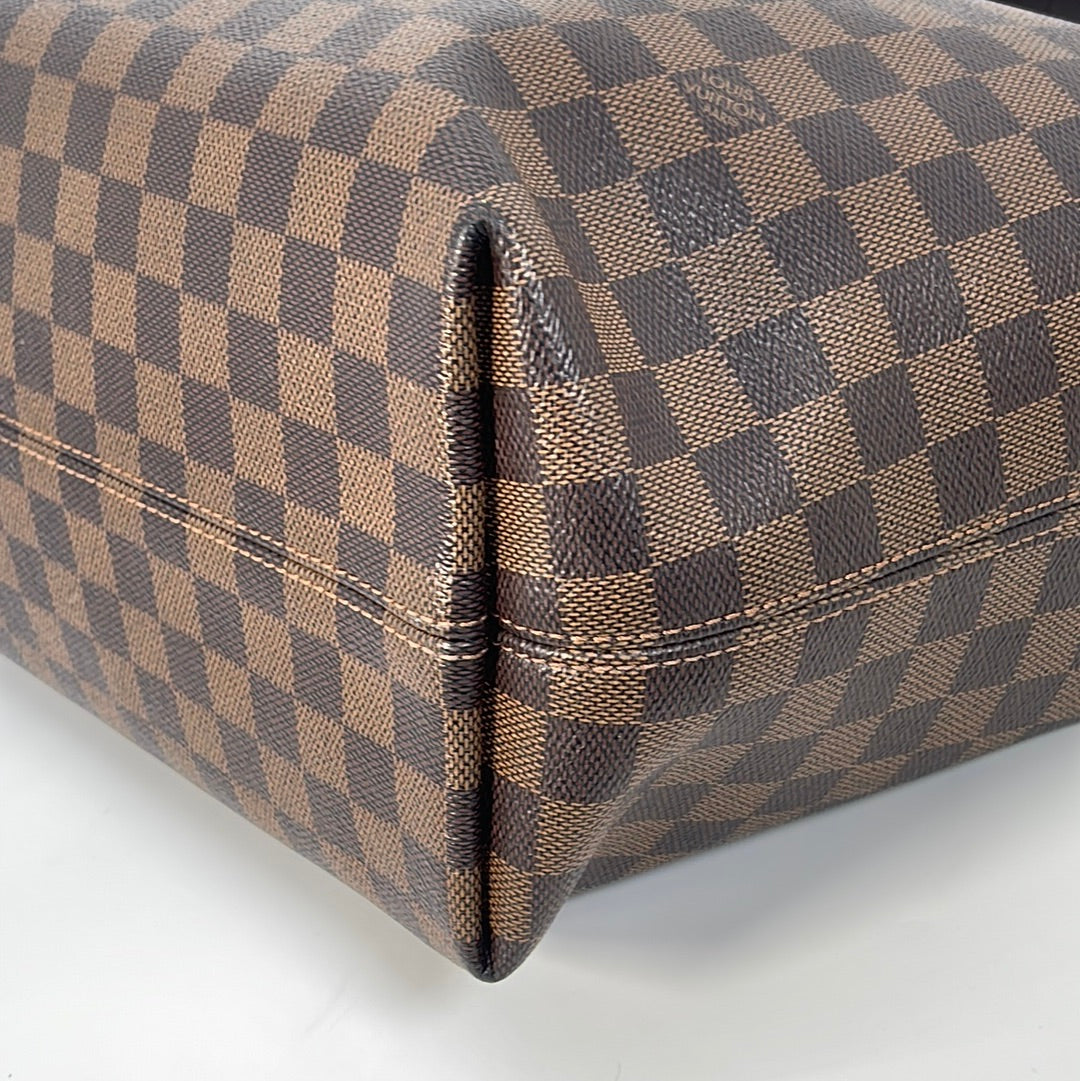Preloved Louis Vuitton Damier Ebene Gracefull MM Shoulder Bag TX0250 022023