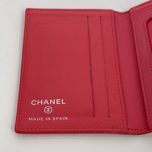 PRELOVED Chanel Pink Caviar Leather Bifold Card Holder 22261958 121522