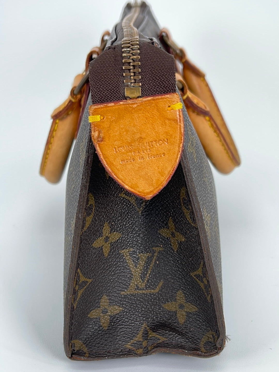 Louis Vuitton Vintage Monogram Canvas Sac Triangle Tricot Bag