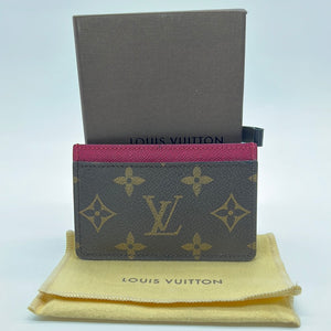 PRELOVED Louis Vuitton Monogram Canvas Card Case CA4106 012223 –  KimmieBBags LLC