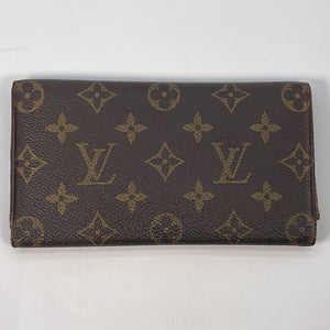 Louis Vuitton, Accessories, Genuine Louis Vuitton Checkbook Wallet In  Monogram Canvas Excellent Condition