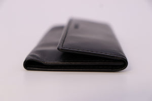 Preloved Prada Black Leather 6 Ring Key Case 38KTH3G 110322