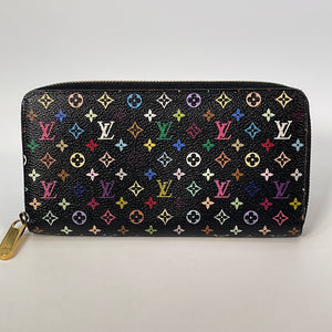 Preloved Louis Vuitton Monogram Multicolore Black Zippy Long Wallet CA –  KimmieBBags LLC