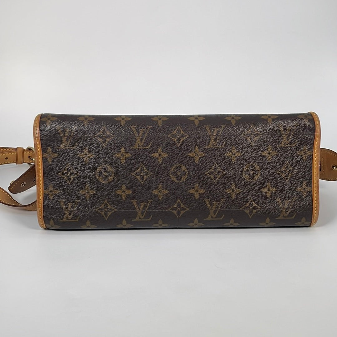 VINTAGE Louis Vuitton Popincourt Long Monogram Canvas Crossbody Bag DU0075 011323