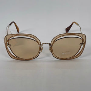 Preloved Miu Miu Oversized Sunglasses with Box and Case 174 022223