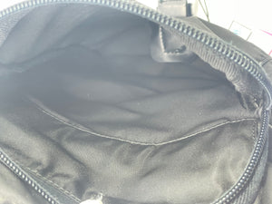 Preloved Prada Nylon Black Messenger Bag B7RXJ4D 092922