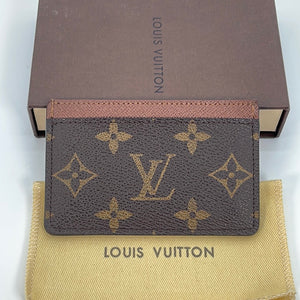 Preloved Louis Vuitton Monogram Canvas Card Holder CA1188 022223