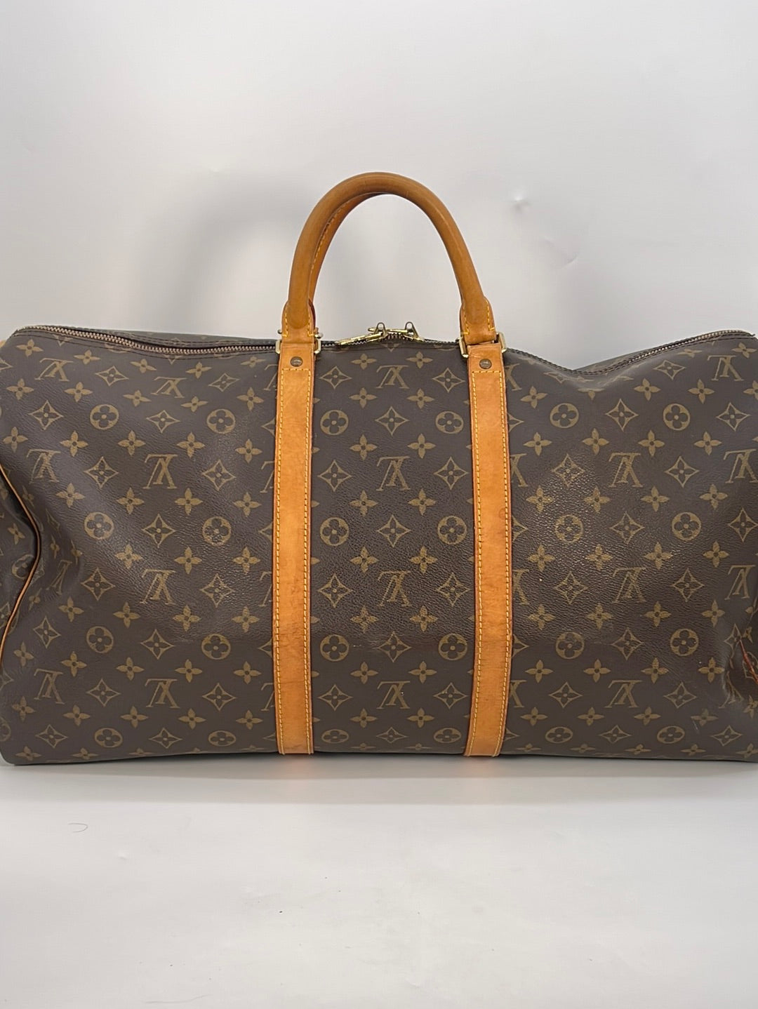 PRELOVED Louis Vuitton Keepall Bandouliere 55 Monogram Duffel Bag TH09 –  KimmieBBags LLC