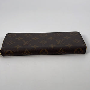 Preloved Louis Vuitton MONOGRAM CANVAS Clemence Long Wallet CT4220 030123