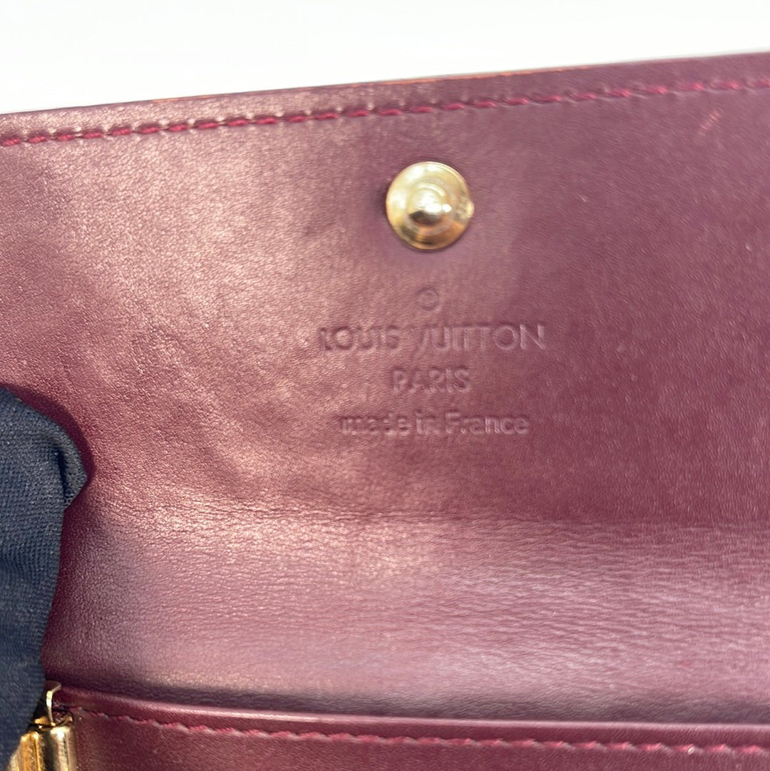 Louis Vuitton Green Taiga Leather Multicless 4 Key Holder Wallet Case  11LVA1111