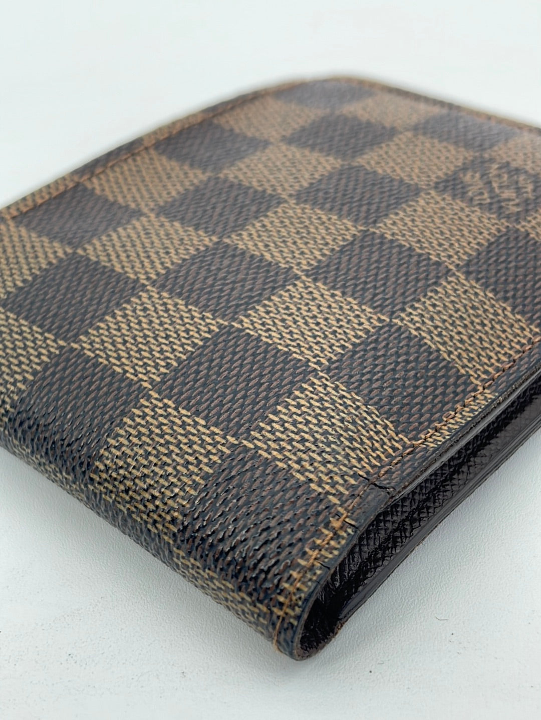 Louis Vuitton Brown Vachetta Nomade Leather Bifold Wallet Mens