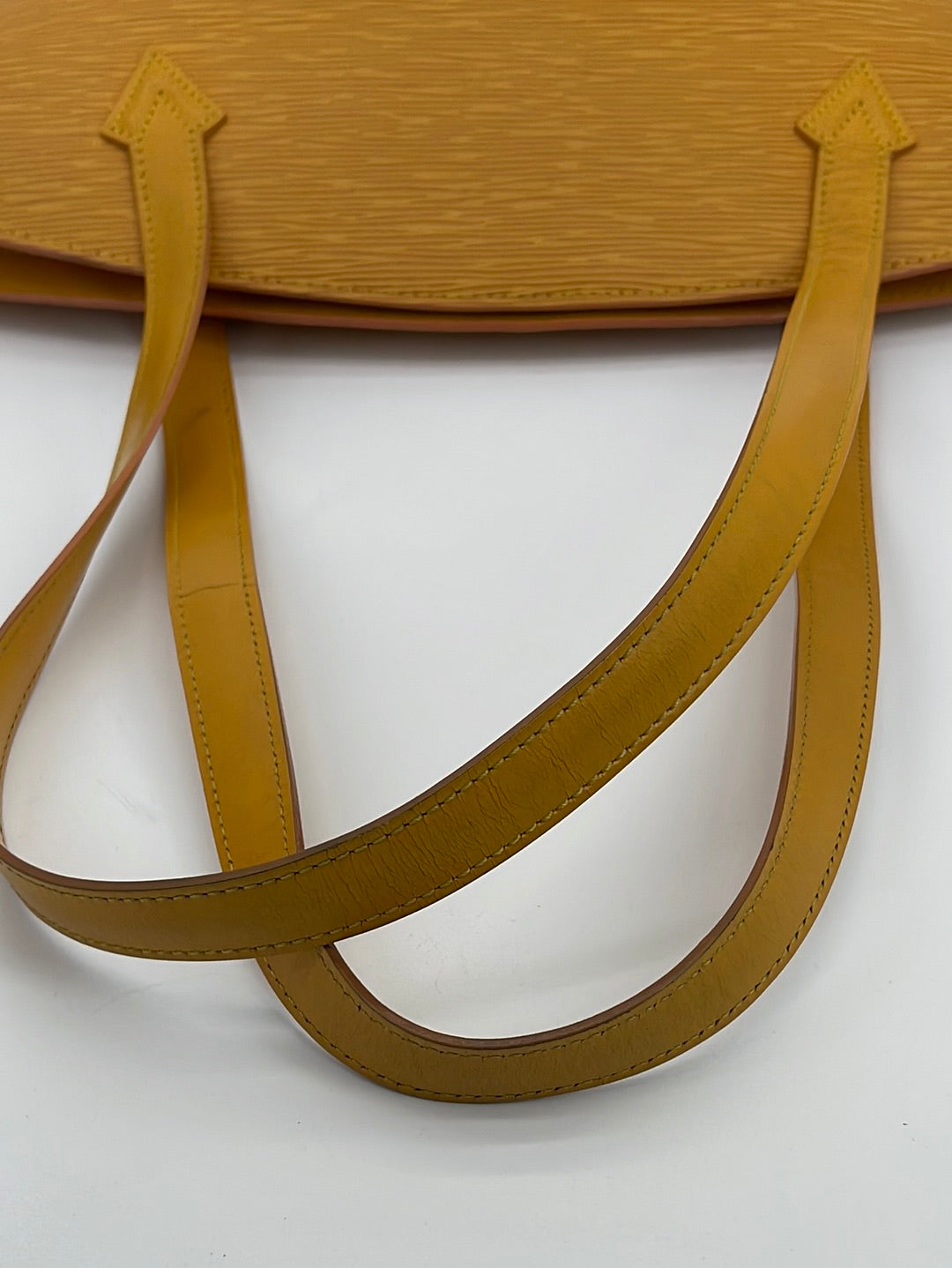 Vintage Louis Vuitton Saint Jacques PM Yellow Epi Leather Shoulder Bag