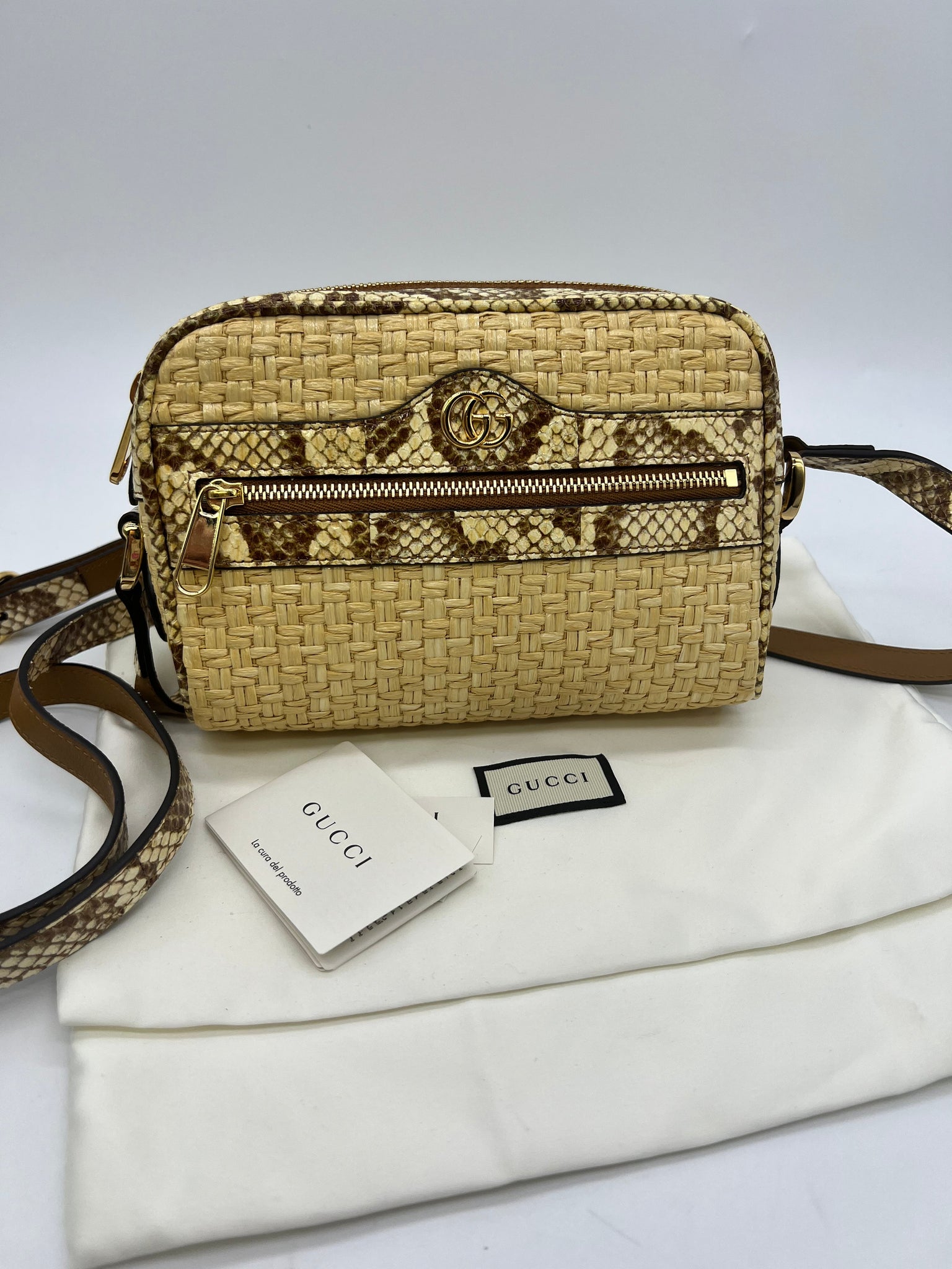 Gucci Ophidia - Shoulder bag for Woman - Beige - 722117FAAX3-9789