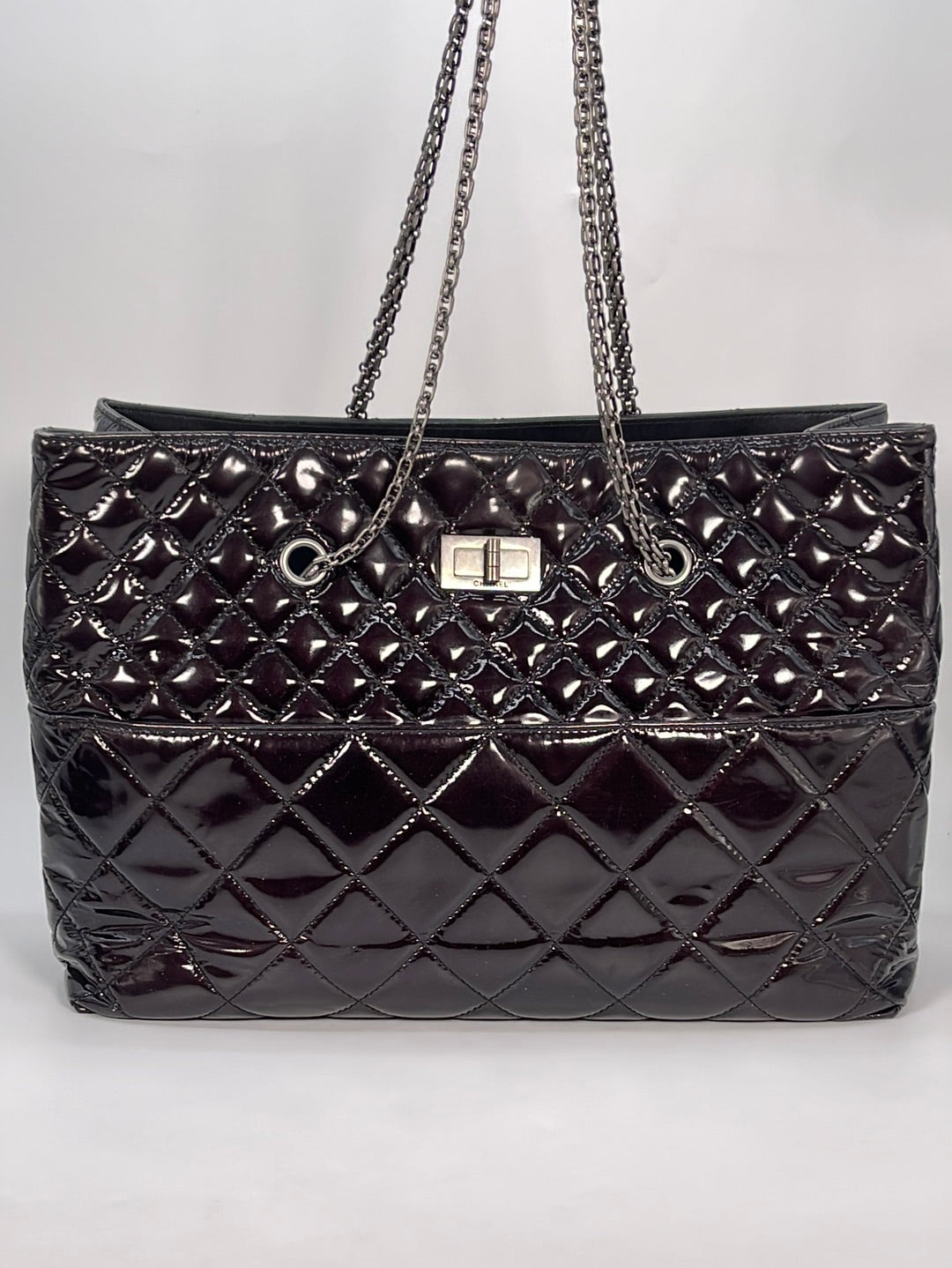 Chanel Vintage Blue Denim Chocolate Bar Quilted Flap Ruthenium Hardware,  2000 Available For Immediate Sale At Sotheby's