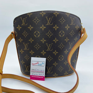 Vintage Louis Vuitton Monogram Canvas Drouot Crossbody Bag LM0015 0122 –  KimmieBBags LLC