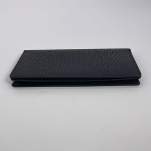Preloved Louis Vuitton Black Epi Checkbook Wallet SR0011 111022