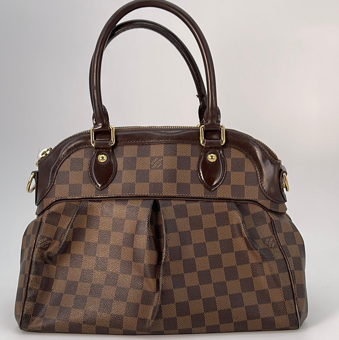 PRELOVED Louis Vuitton Trevi PM Damier Ebene Handbag MB3CWR3 032423