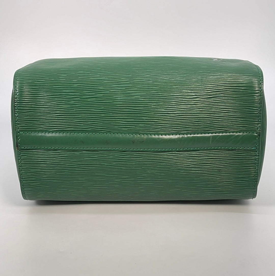 epi leather louis vuitton green bag