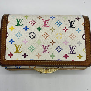 authentic louis vuitton multicolor wallet