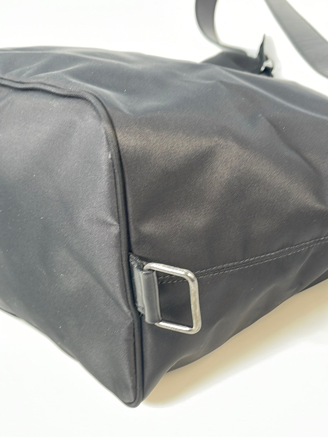 Preloved Fendi Black Nylon Hobo Crossbody Bag 18-B1495797 011723